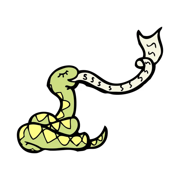 Serpent siffleur — Image vectorielle