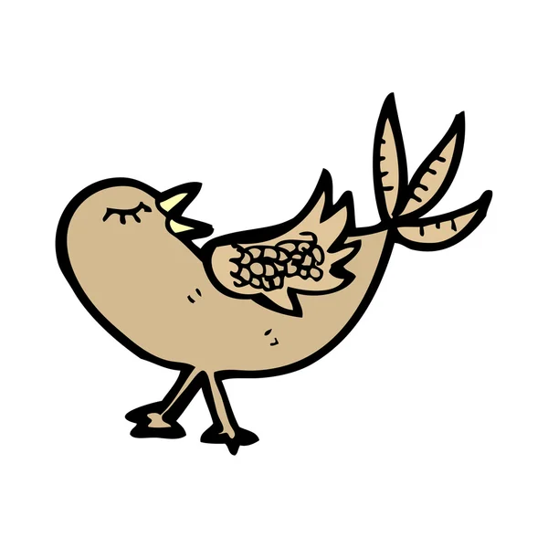 Uccello — Vettoriale Stock