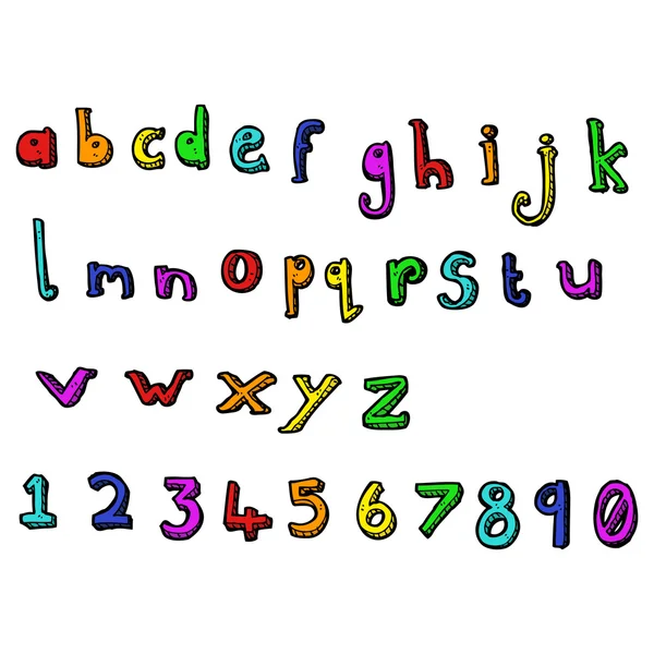 Alphabet — Image vectorielle