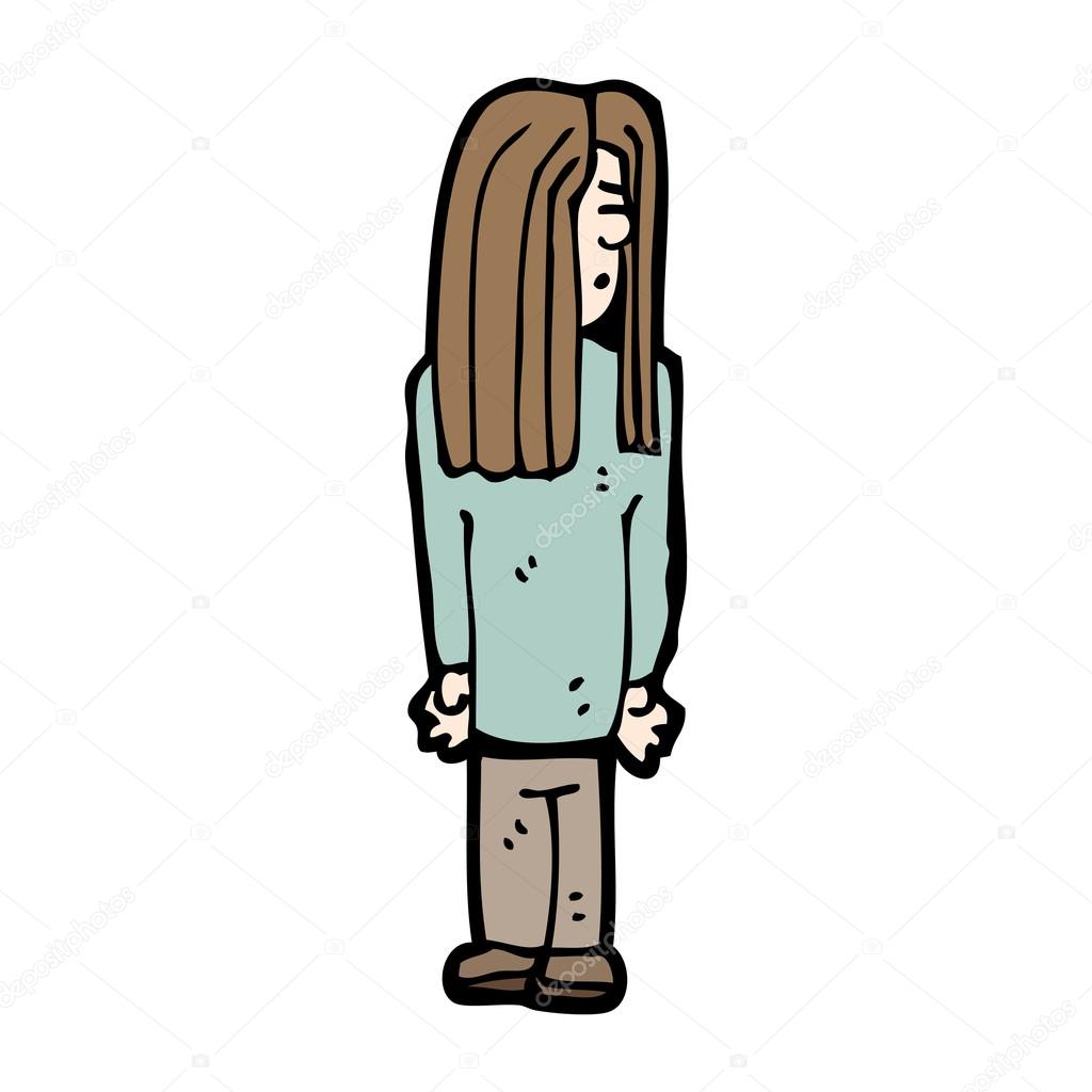 Long haired man
