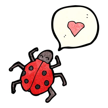 sevimli uğur böceği