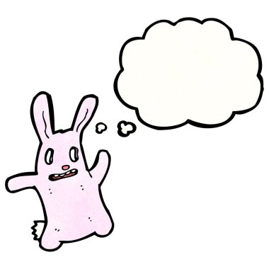 çılgınca dans eden zombi bunny tavşan