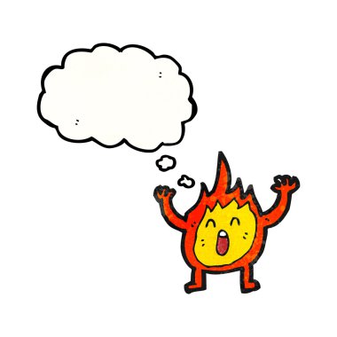 küçük ateş ruhu bağırarak