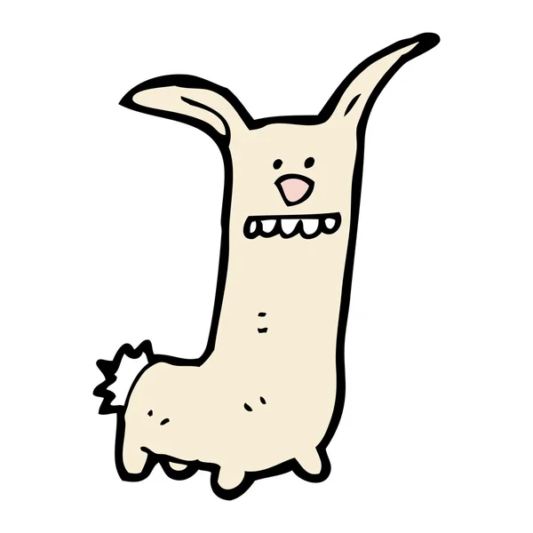 Lustiges Kaninchen — Stockvektor