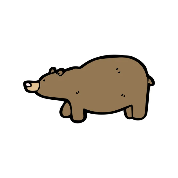 Funny bear — Stock Vector