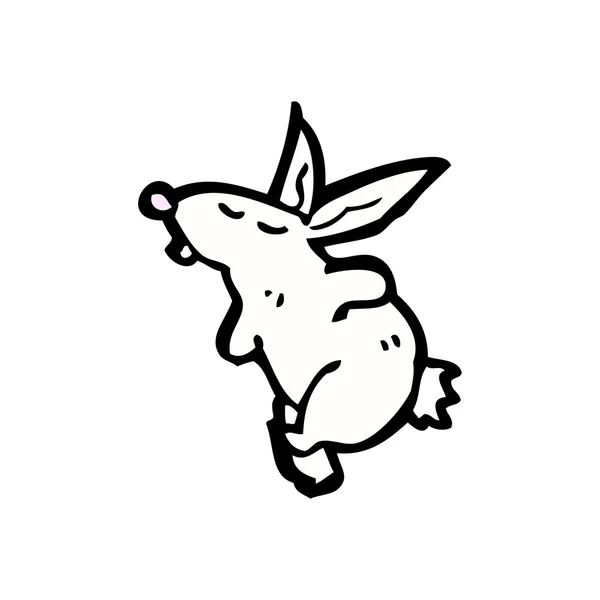 Lapin blanc — Image vectorielle