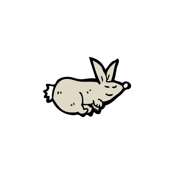 Lapin heureux — Image vectorielle