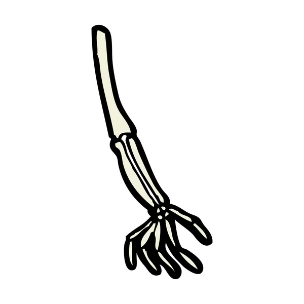 Skelett arm — Stock vektor