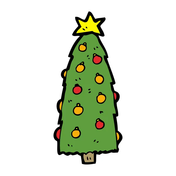 Kerstboom — Stockvector