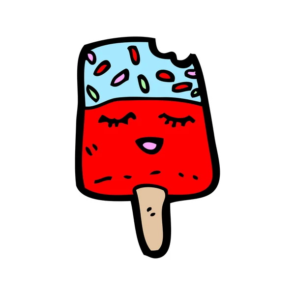 Lolly hielo feliz — Vector de stock