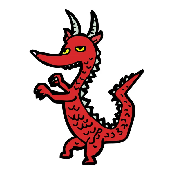 Dragão galês — Vetor de Stock
