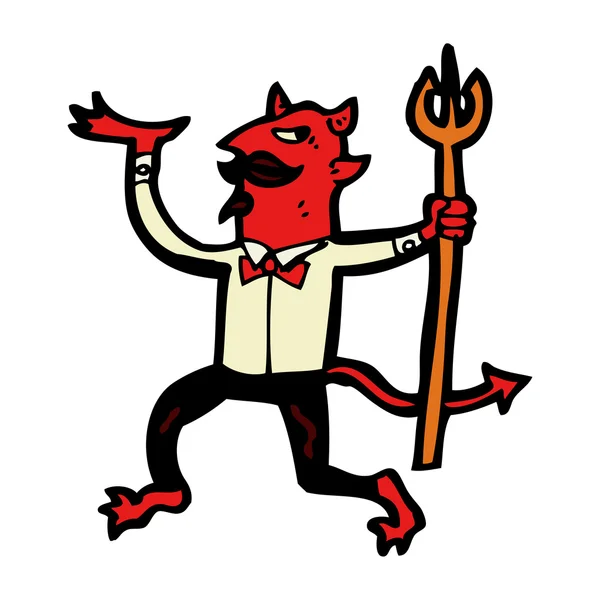 Diable dansant — Image vectorielle