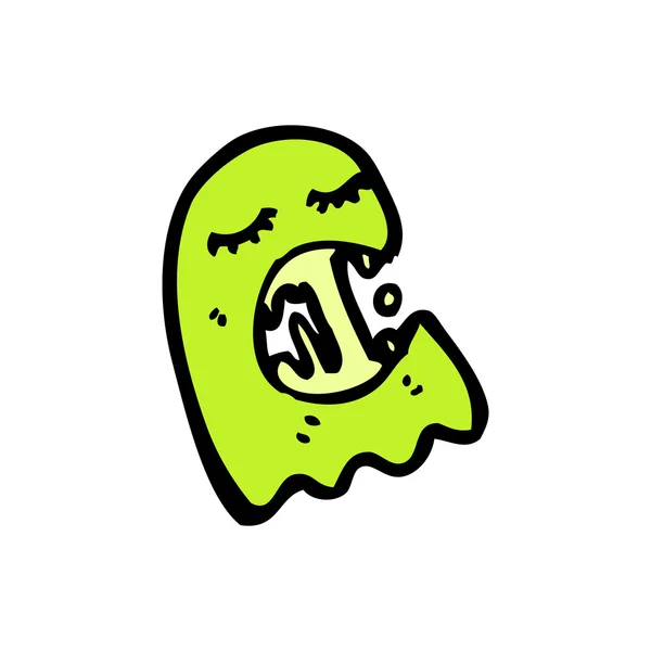 Slijmerige ghost — Stockvector