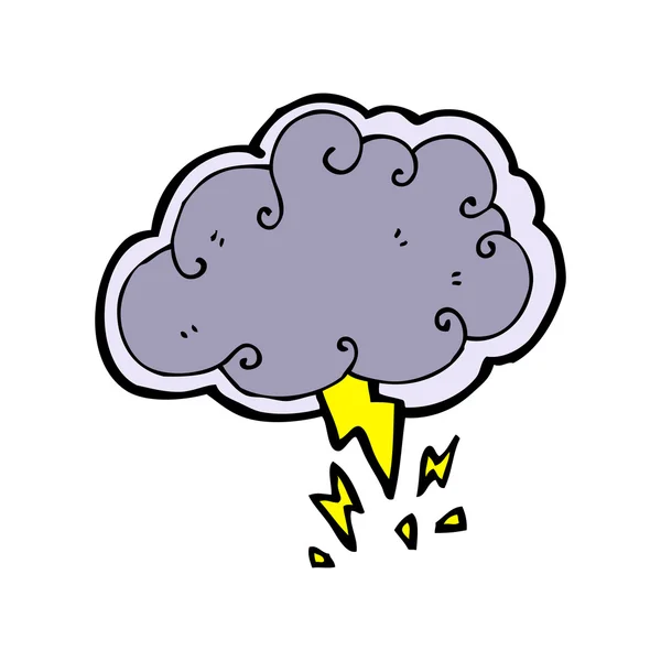 Lightning strike — Stock Vector