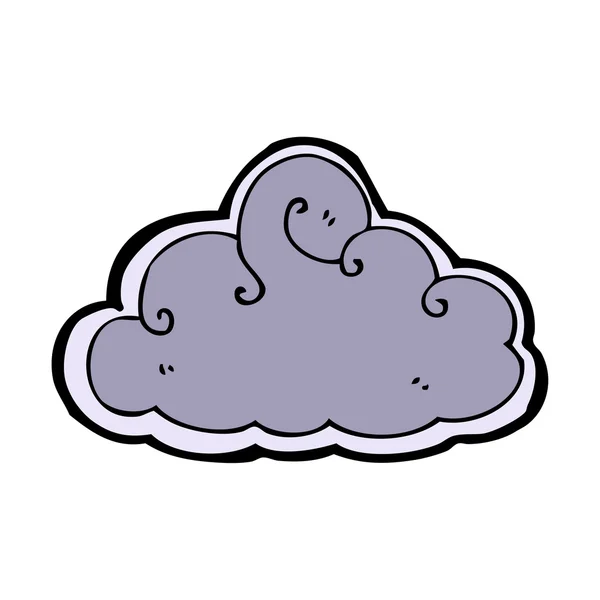 Storm cloud — Stock Vector