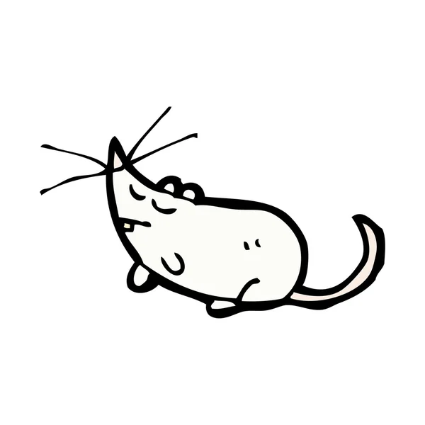 白いマウス — ストックベクタ
