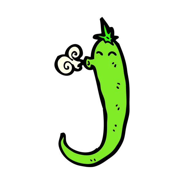 Piment vert — Image vectorielle