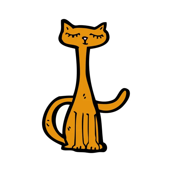 漂亮姜猫 — 图库矢量图片