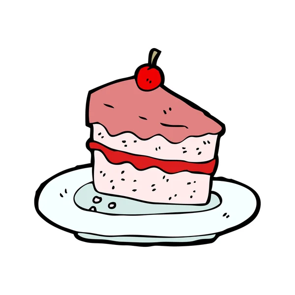 Tasty cake — Stock Vector