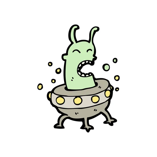 Alien en colère — Image vectorielle