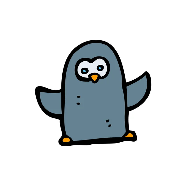 Happy penguin — Stock Vector