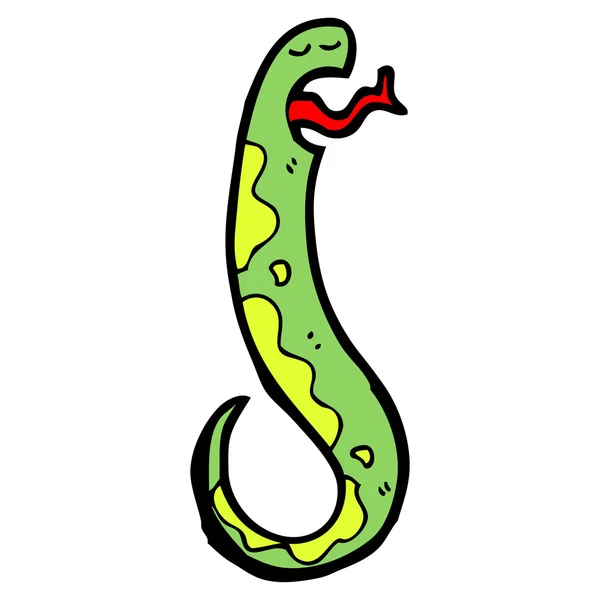 Poisonous snake — Stock Vector