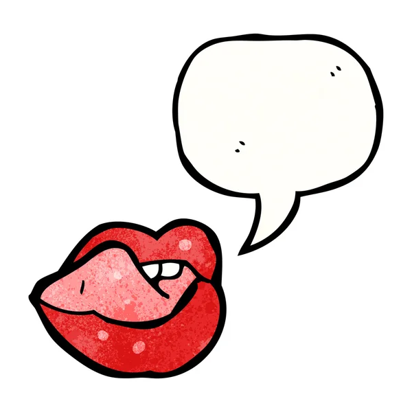 Lèvres sexy — Image vectorielle