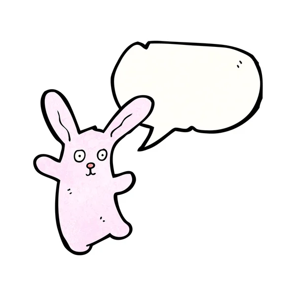 Lapin rose — Image vectorielle