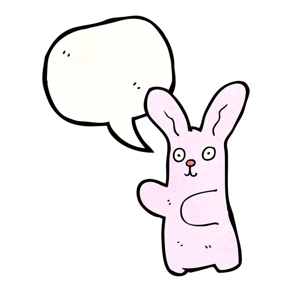 Рожевий кролика — стоковий вектор
