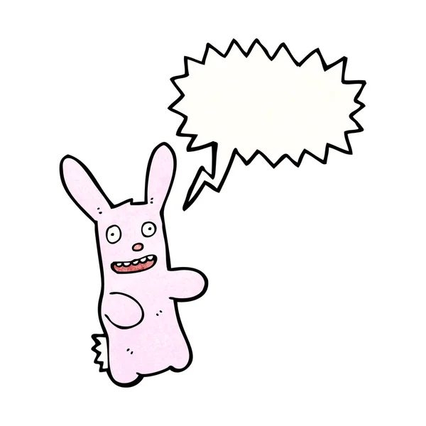 Lapin rose — Image vectorielle