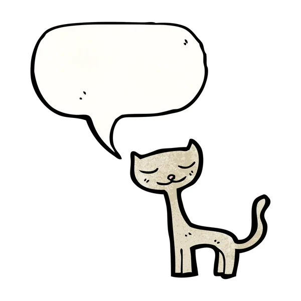 Chat mignon — Image vectorielle