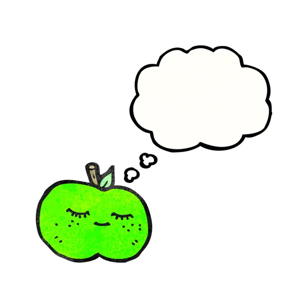 Söpö omena — vektorikuva