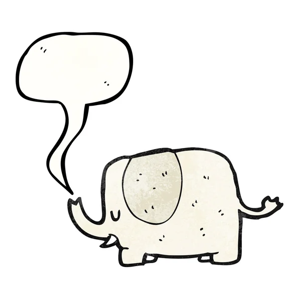 Elefante — Vector de stock