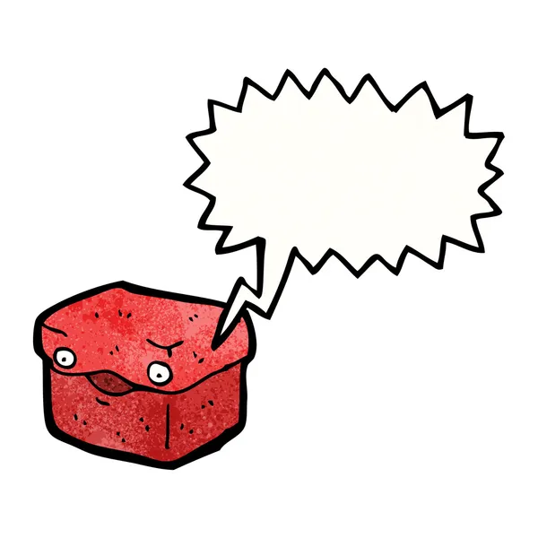 Boîte rouge — Image vectorielle