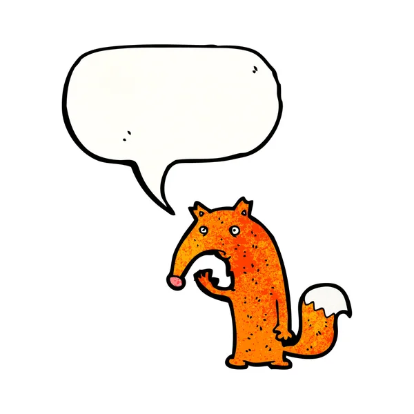 Renard confus — Image vectorielle