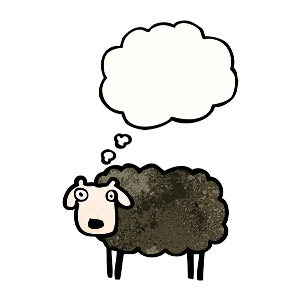 Moutons noirs — Image vectorielle