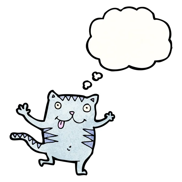 Konuşan kedi — Stok Vektör