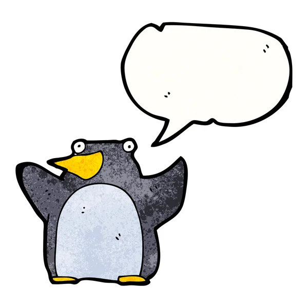 面白いペンギン — ストックベクタ