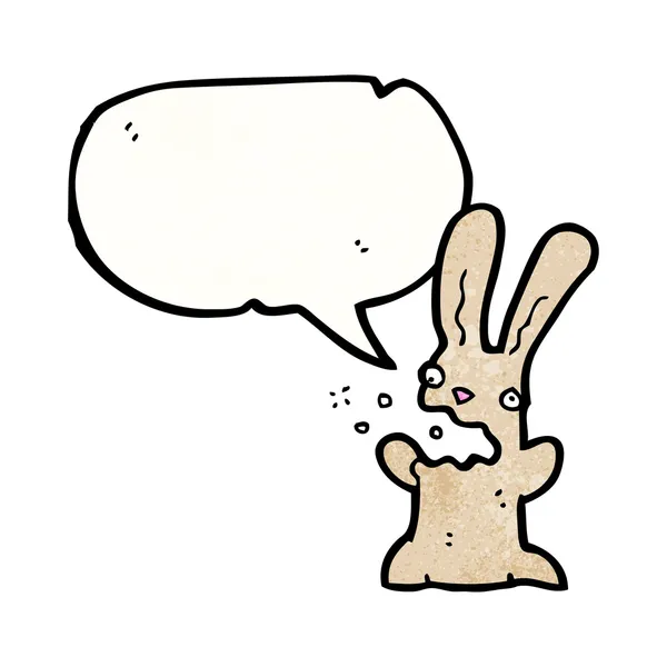 Conejo eructo conejo — Archivo Imágenes Vectoriales
