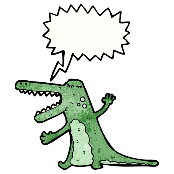 Crocodile — Image vectorielle