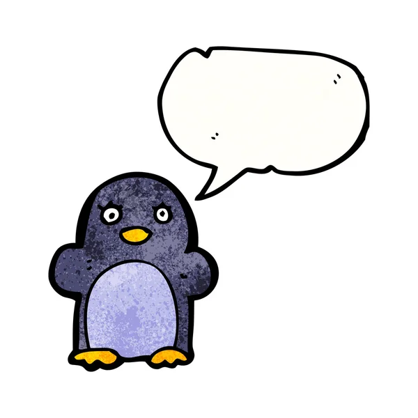 Pingüino — Vector de stock