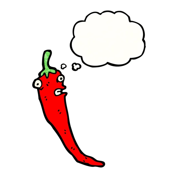 Varm röd chili — Stock vektor