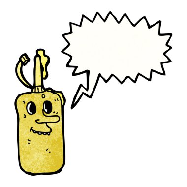 hardal şişesi retro