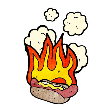 Hotdog yanma