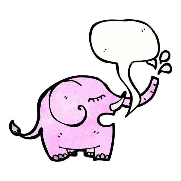 Pink elephant — Wektor stockowy