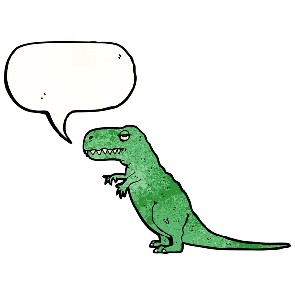 Talking dinosaur — Stock Vector