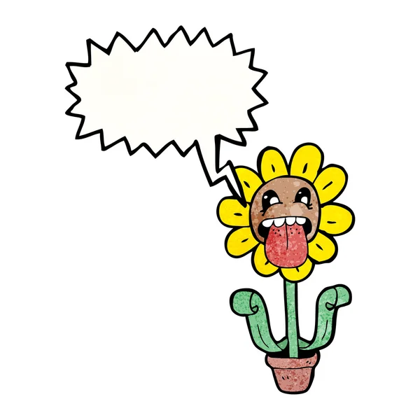 Ρετρό λουλούδι — Διανυσματικό Αρχείο
