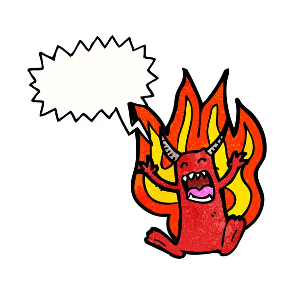 Kleiner Teufel — Stockvektor