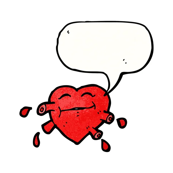 Coeur d'amour fou — Image vectorielle