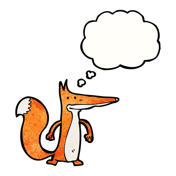 Renard intelligent — Image vectorielle